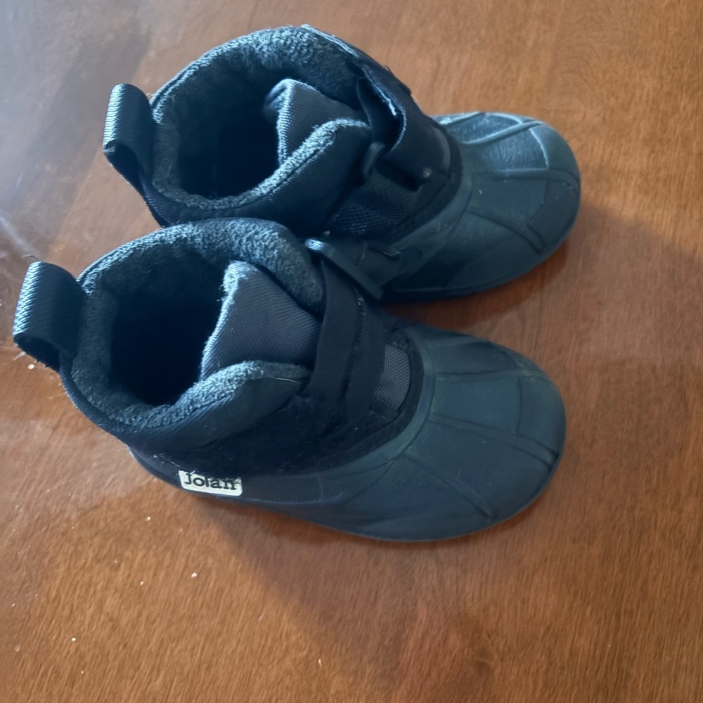 Jofan Black Kids Snow Boots